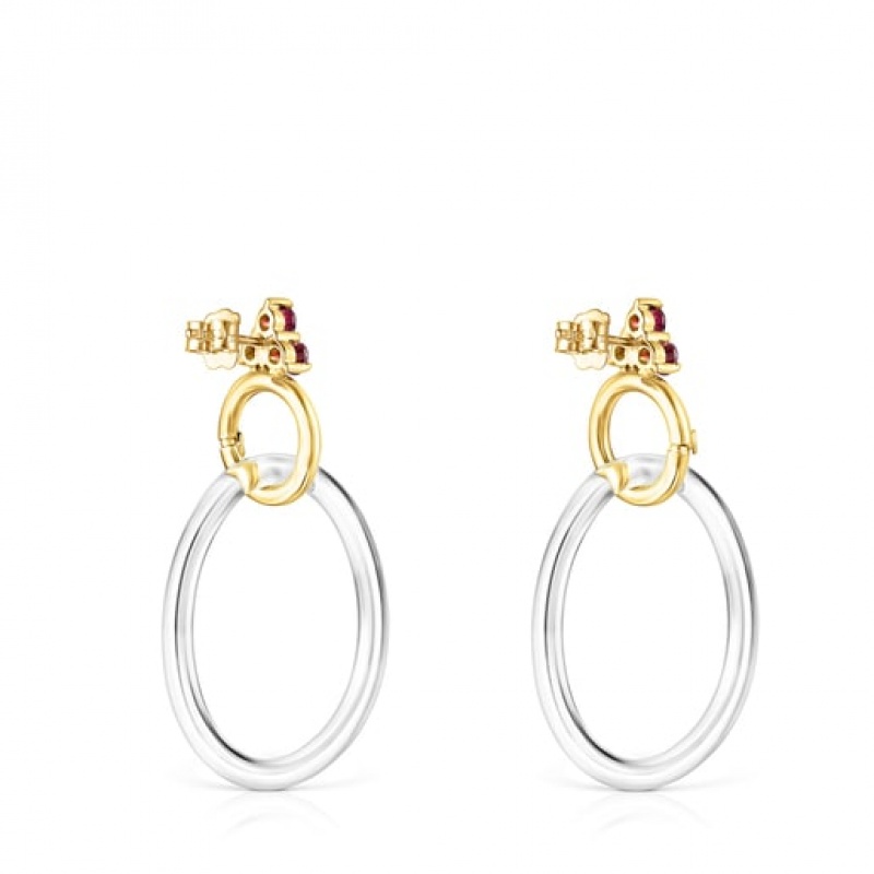 Tous Luz Women's Earrings 18k Gold | QXA941720 | Usa