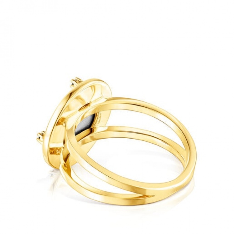 Tous Magic Nature Diamond Women's Rings 18k Gold | VDA143286 | Usa