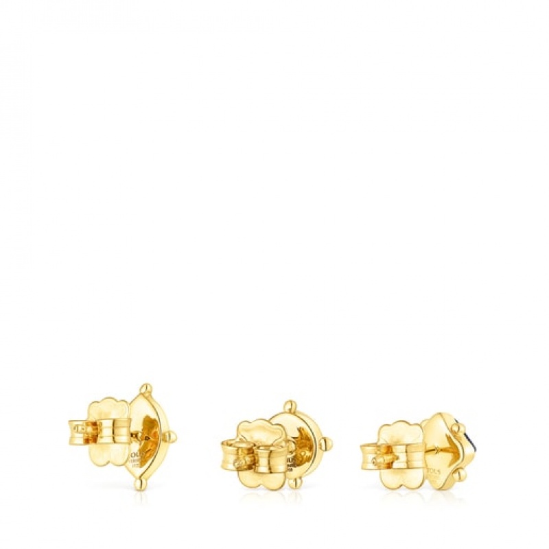 Tous Magic Nature Small Women's Earrings 18k Gold | XWV974583 | Usa