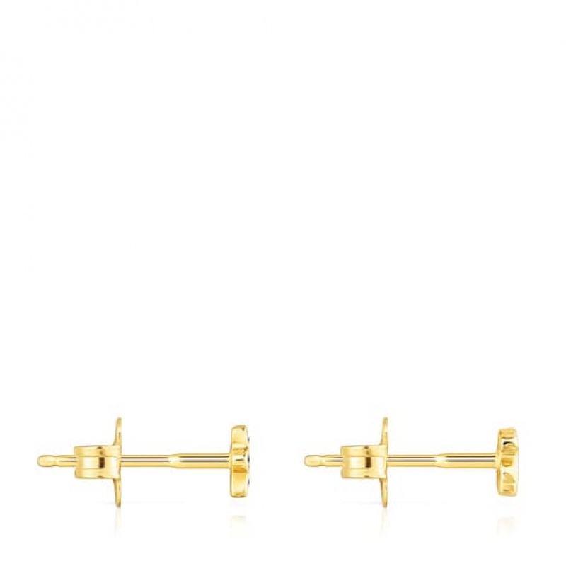 Tous Magic Nature Small Women's Earrings 18k Gold | PZJ630518 | Usa