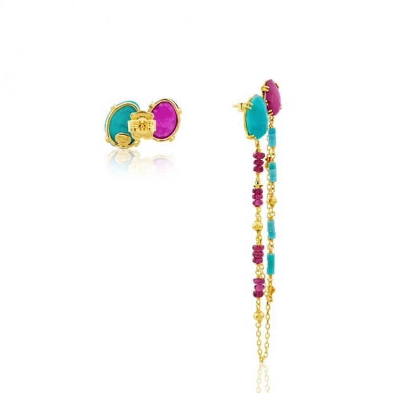 Tous Miamix Women's Earrings 18k Gold | WTB830214 | Usa