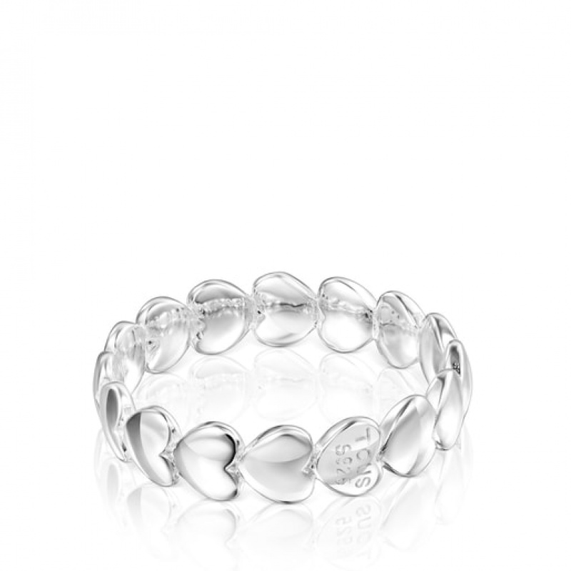 Tous Mini Icons Small Women's Rings Silver | LBO903426 | Usa