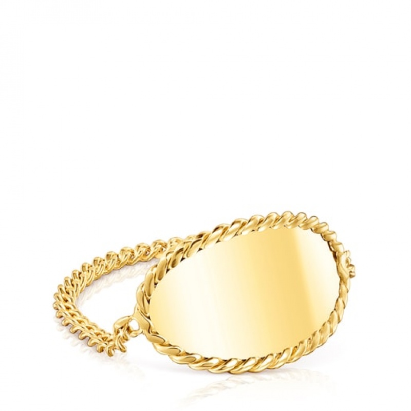 Tous Minne Women's Rings 18k Gold | HRA651478 | Usa