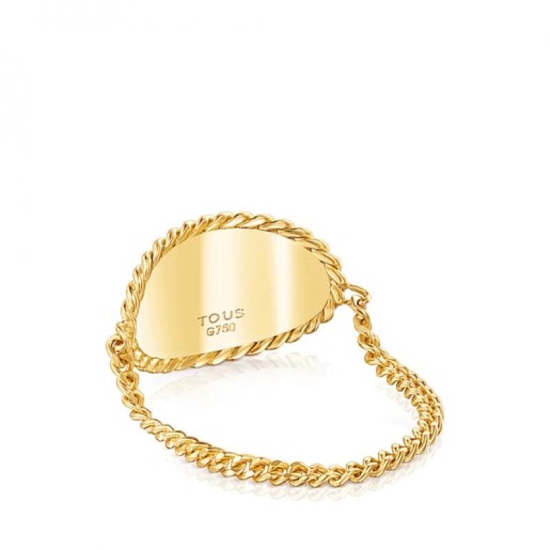 Tous Minne Women's Rings 18k Gold | HRA651478 | Usa