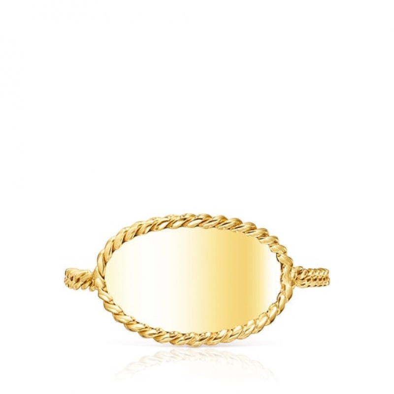 Tous Minne Women's Rings 18k Gold | HRA651478 | Usa