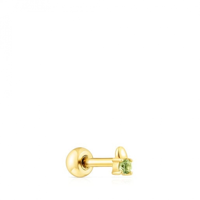 Tous Motif Individual Women's Earrings Peridot | YHL504872 | Usa