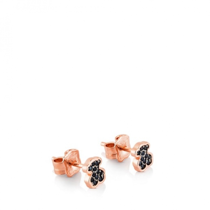 Tous Motif Small Women's Earrings 18k Gold | HQX286594 | Usa