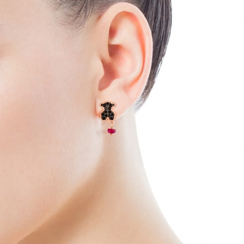 Tous Motif Small Women's Earrings 18k Gold | DRW273508 | Usa