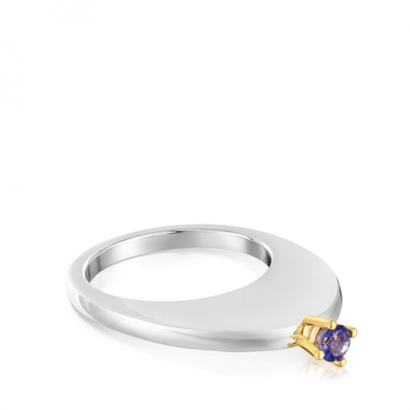 Tous My Other Half Large Women's Rings 18k Gold | AKP026874 | Usa