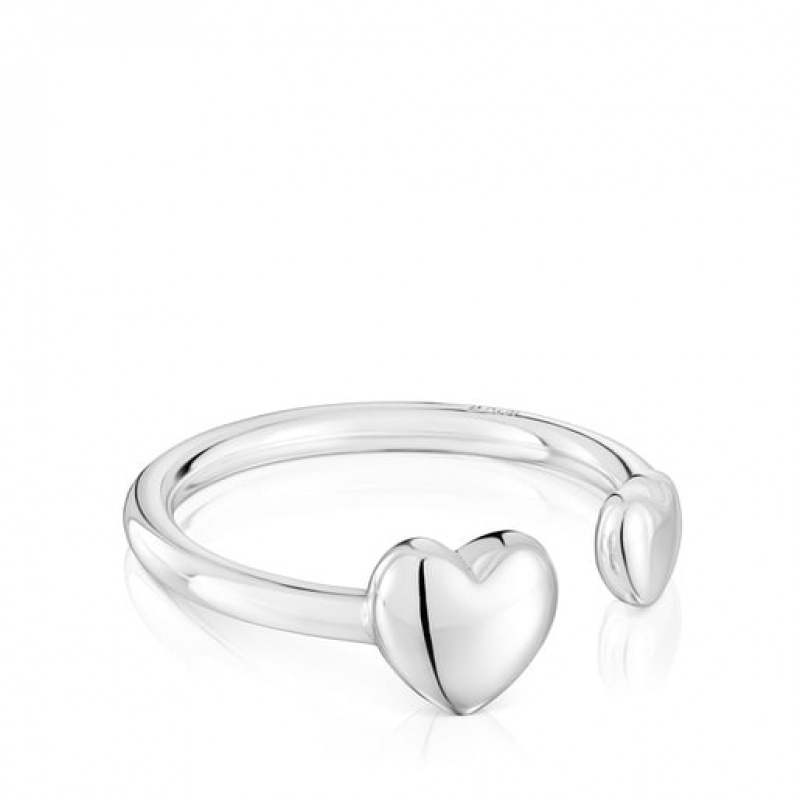 Tous My Other Half Open Women's Rings Silver | WUE591274 | Usa