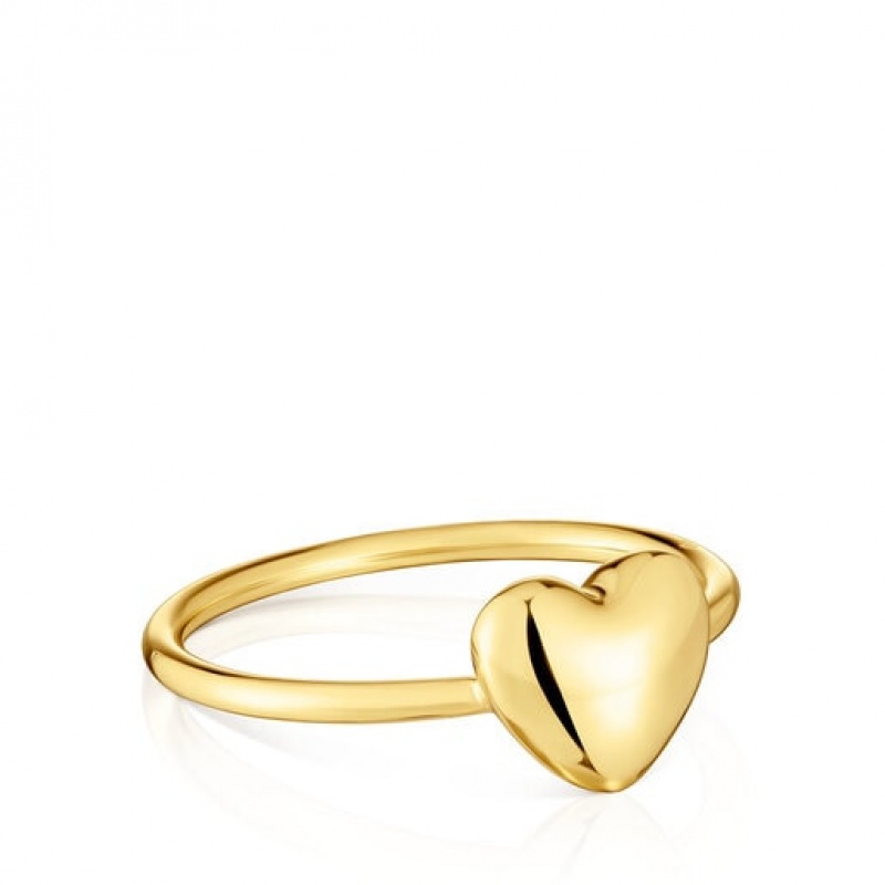 Tous My Other Half Small Women's Rings 18k Gold | VEY462319 | Usa