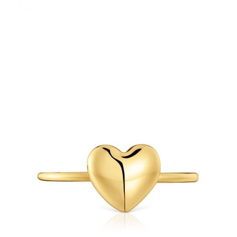 Tous My Other Half Small Women's Rings 18k Gold | VEY462319 | Usa