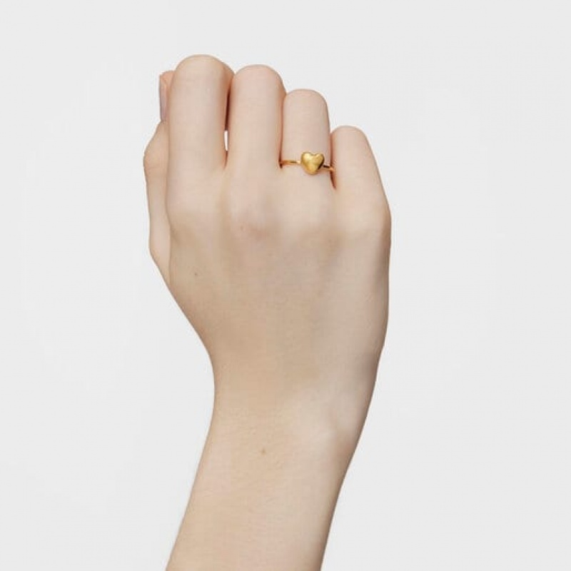 Tous My Other Half Small Women's Rings 18k Gold | VEY462319 | Usa