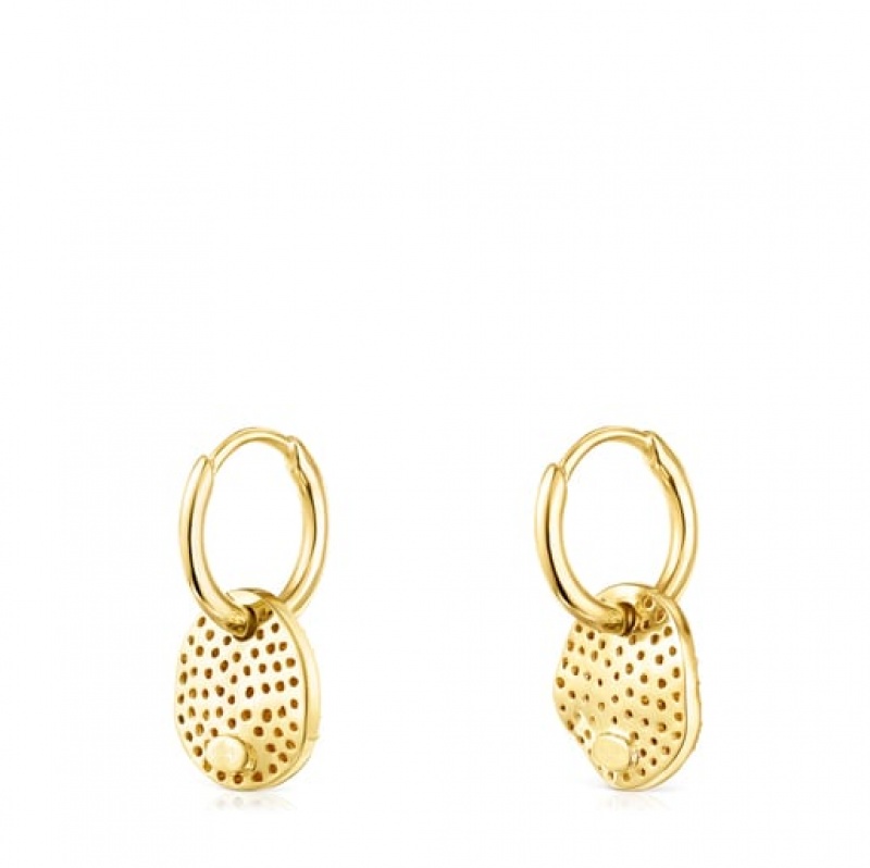 Tous Nenufar Women's Earrings 18k Gold | DMR829714 | Usa