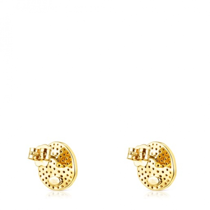 Tous Nenufar Women's Earrings 18k Gold | NGV961278 | Usa