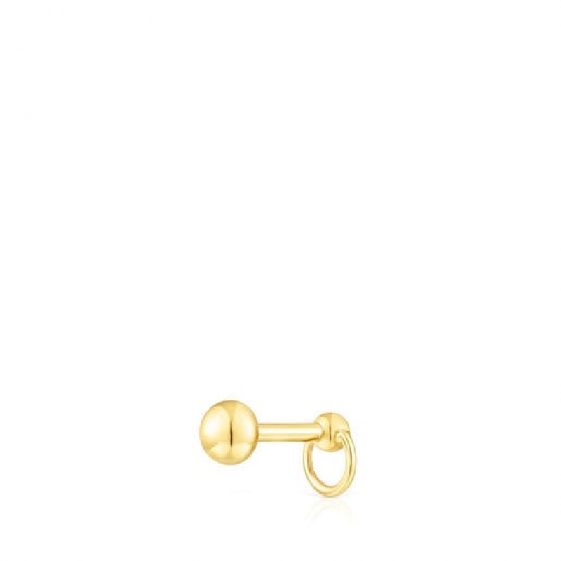 Tous Plump Individual Women's Earrings Gold | VXR863520 | Usa