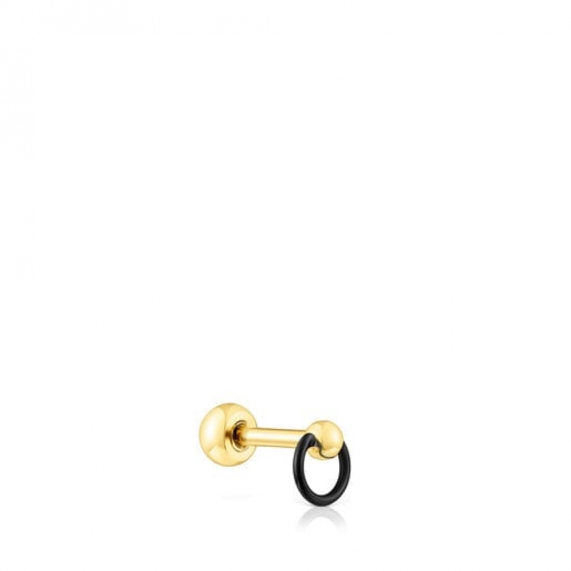 Tous Plump Individual Women's Earrings Gold | MAH709648 | Usa