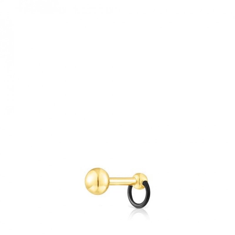 Tous Plump Individual Women's Earrings Gold | MAH709648 | Usa