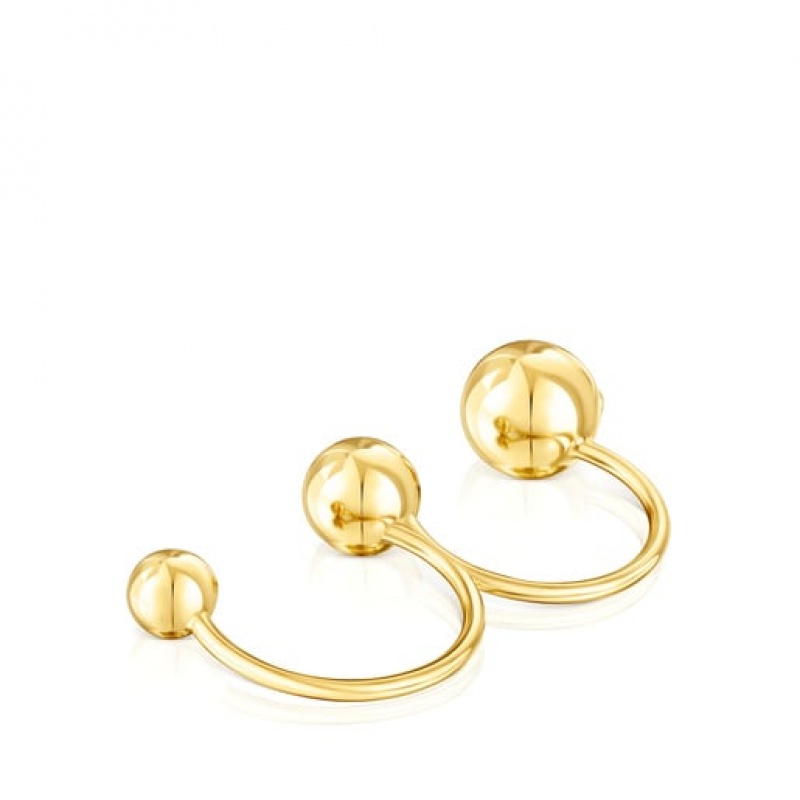 Tous Plump Open Women's Rings 18k Gold | RJZ973260 | Usa