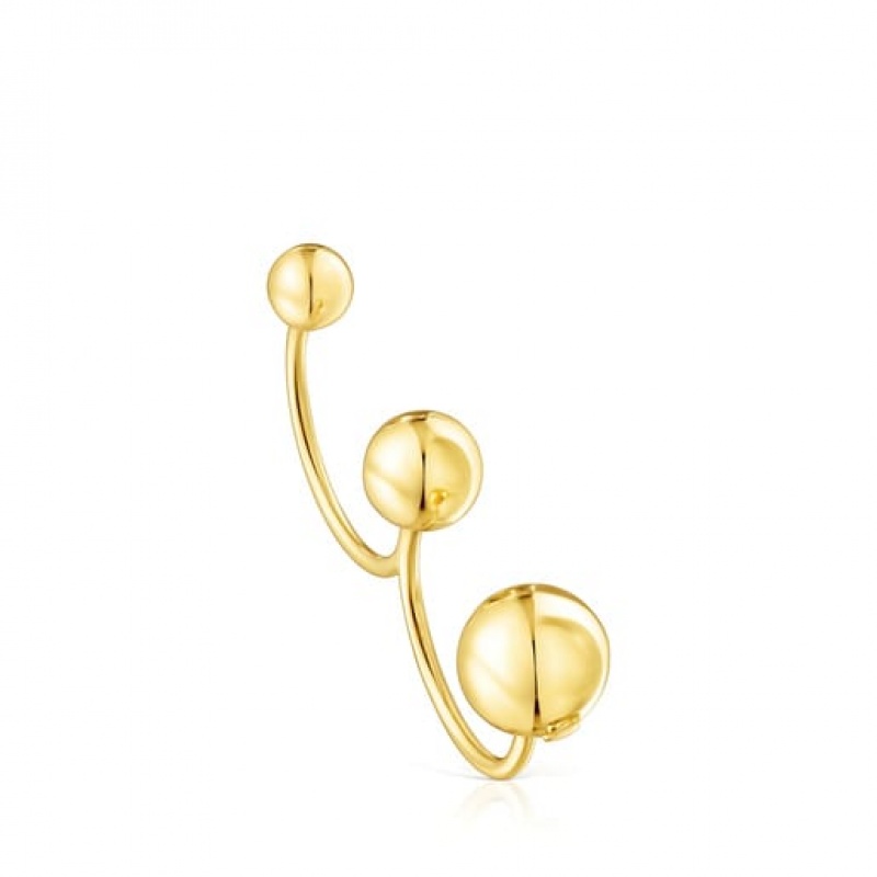 Tous Plump Open Women\'s Rings 18k Gold | RJZ973260 | Usa