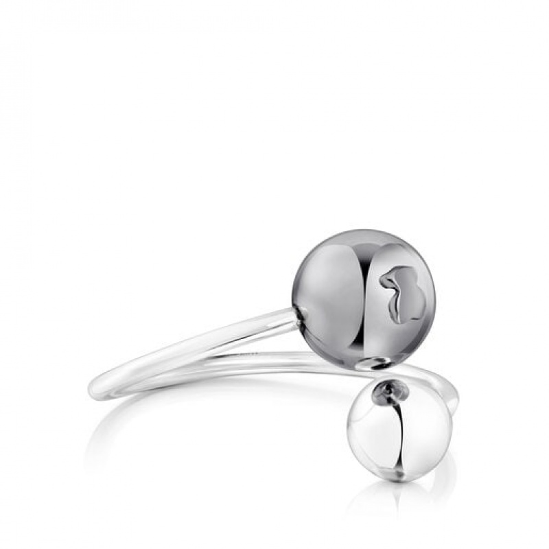 Tous Plump Open Women's Rings Silver | IBF824593 | Usa