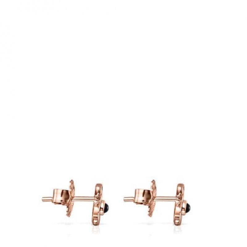 Tous Real Sisy Small Women's Earrings 18k Gold | UIO140867 | Usa