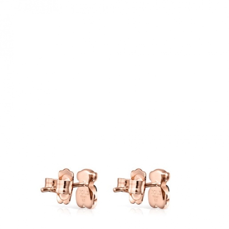 Tous Real Sisy Small Women's Earrings 18k Gold | UIO140867 | Usa