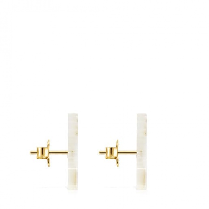 Tous San Valentín Women's Earrings 18k Gold | RDU841937 | Usa