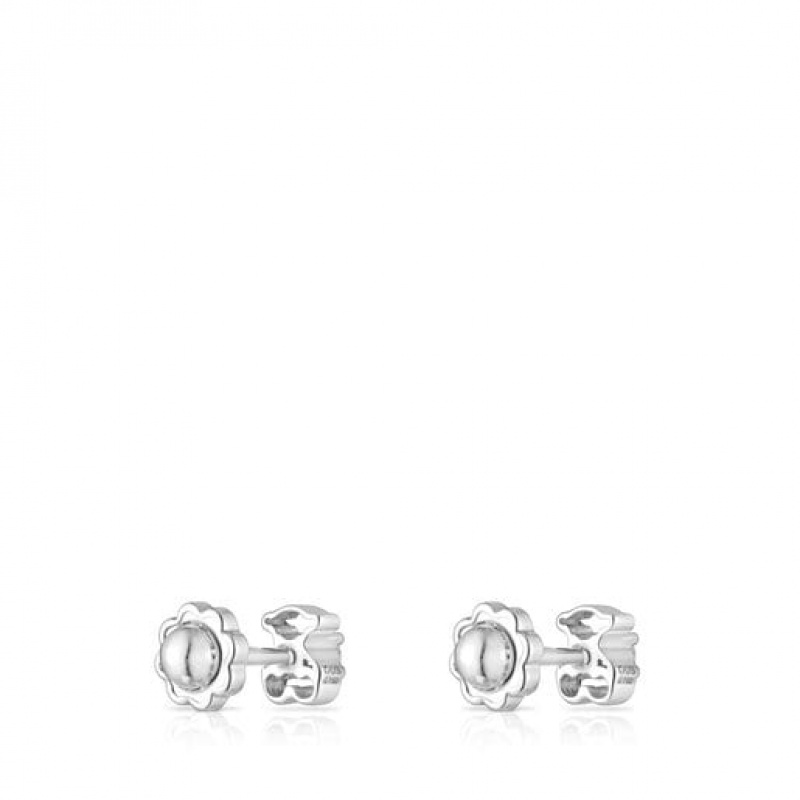 Tous Silueta Small Women's Earrings 18k Gold | JNT563109 | Usa