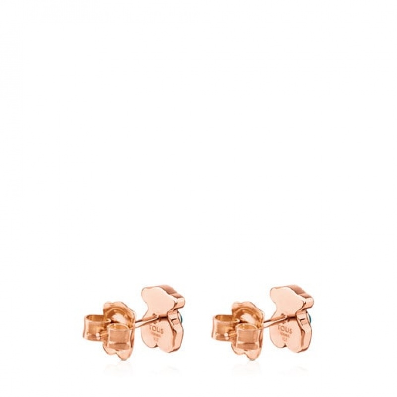 Tous Super Power Small Women's Earrings 18k Gold | VZU749605 | Usa