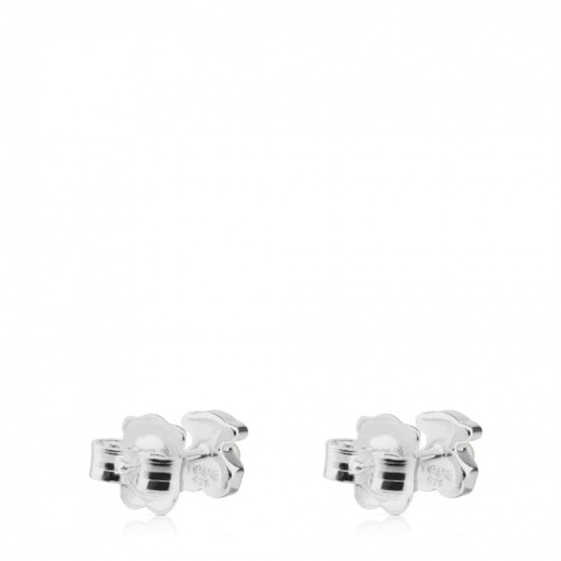 Tous Super Power Small Women's Earrings Silver | JTG870249 | Usa