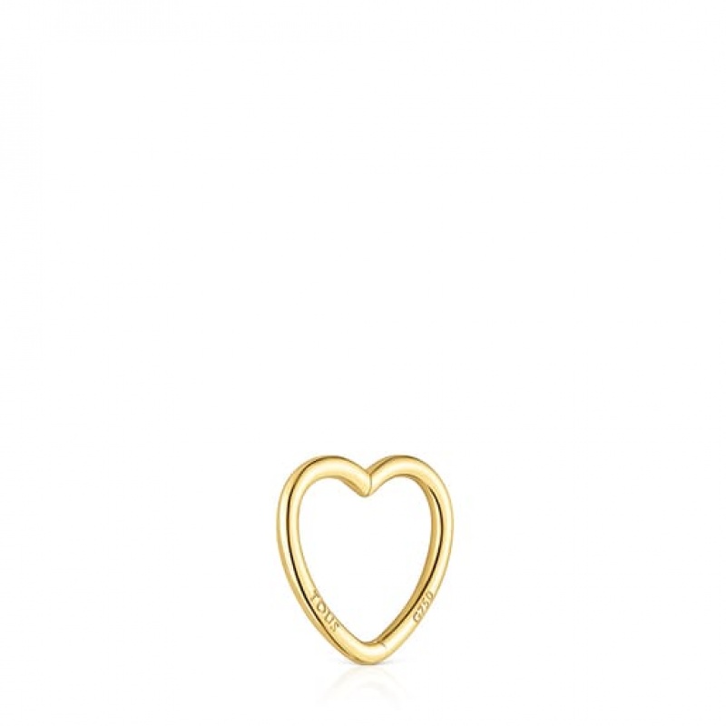 Tous Sweet Dolls Hoop Women's Earrings 18k Gold | ISF632589 | Usa