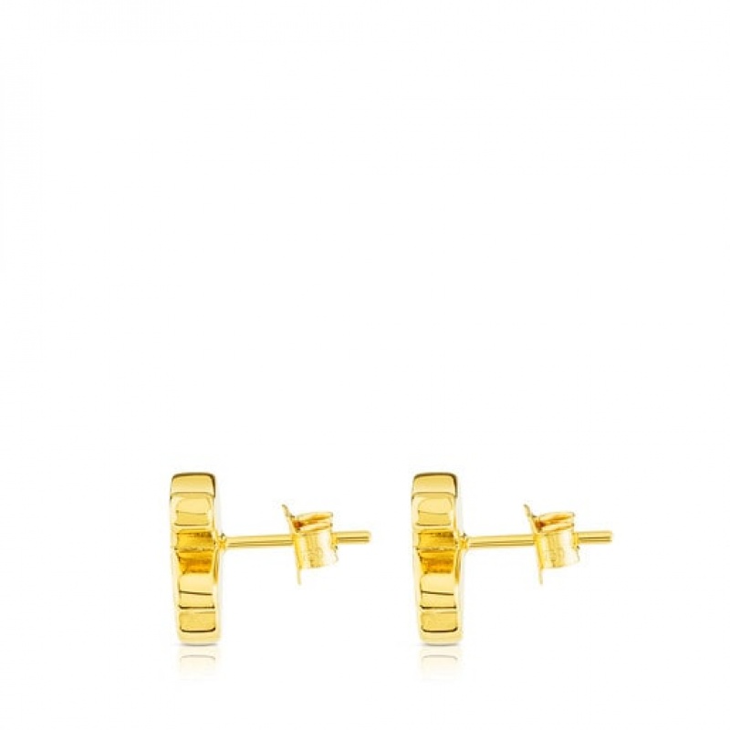 Tous Sweet Dolls Small Women's Earrings 18k Gold | ZRU641902 | Usa