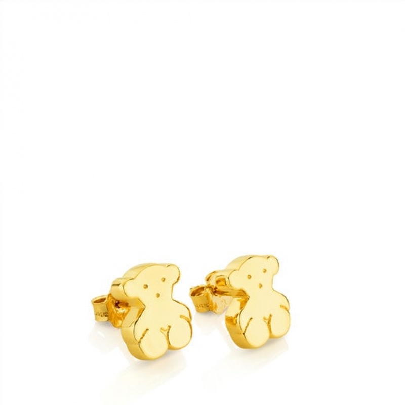 Tous Sweet Dolls Small Women's Earrings 18k Gold | ZRU641902 | Usa