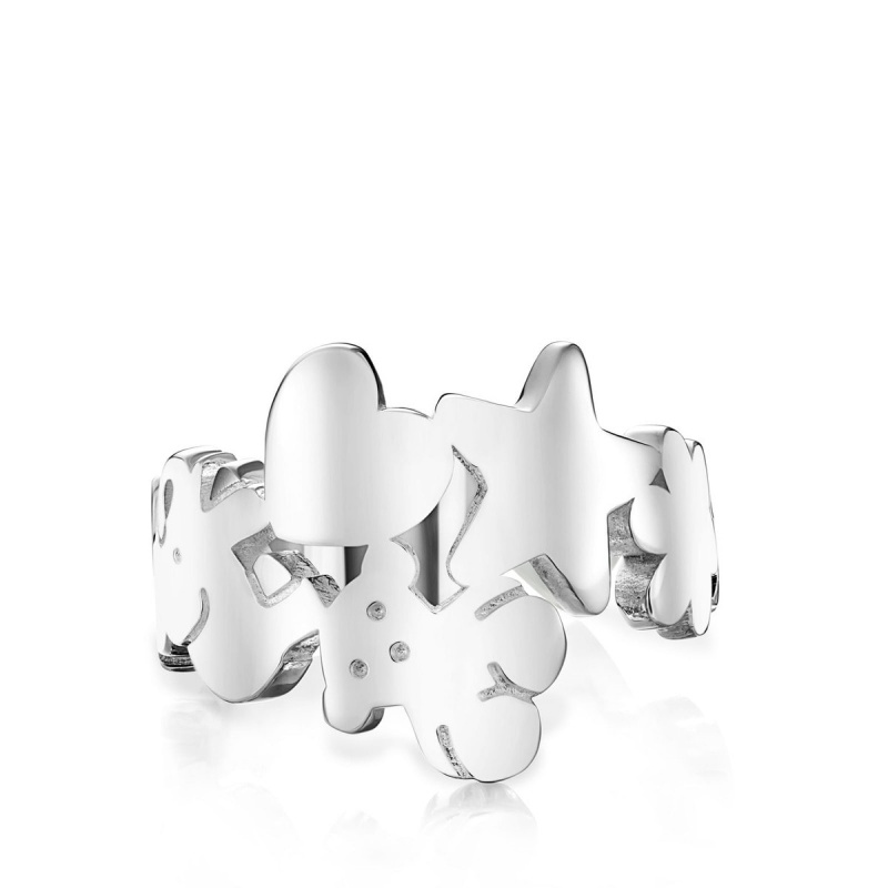 Tous Sweet Dolls Women's Rings Silver | QSH390167 | Usa