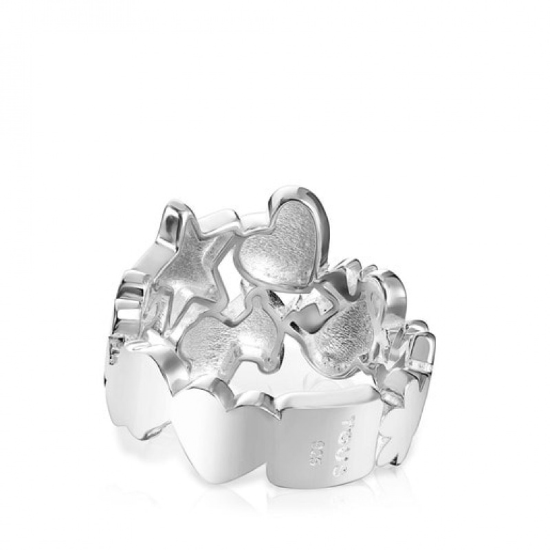 Tous Sweet Dolls Women's Rings Silver | QSH390167 | Usa