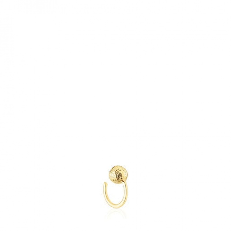 Tous Sylvan Individual Women's Earrings 18k Gold | ONQ287065 | Usa