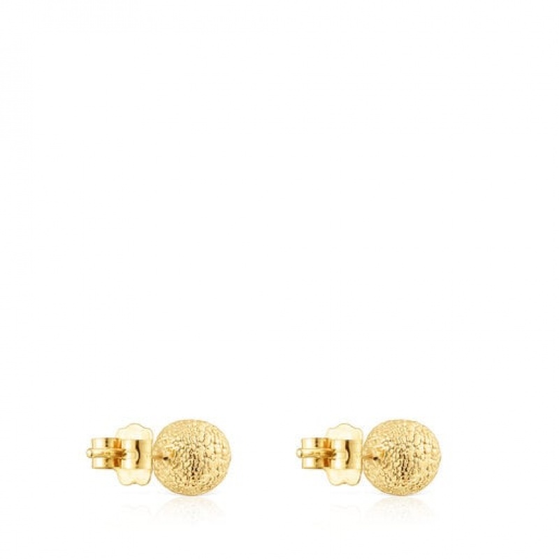 Tous Sylvan Small Women's Earrings 18k Gold | ZLF453891 | Usa