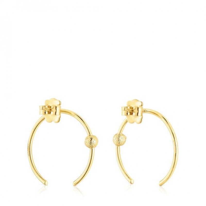 Tous Sylvan Women's Earrings 18k Gold | OEP798053 | Usa