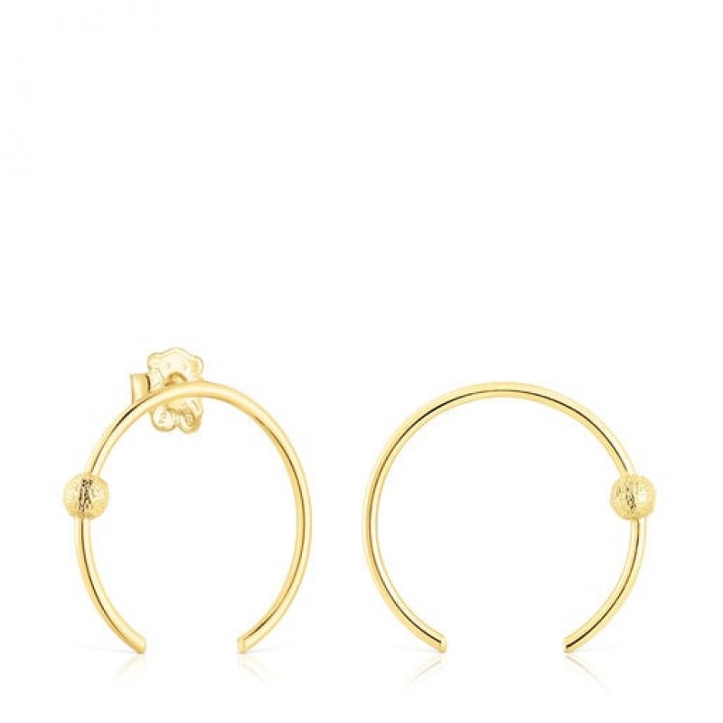 Tous Sylvan Women\'s Earrings 18k Gold | OEP798053 | Usa