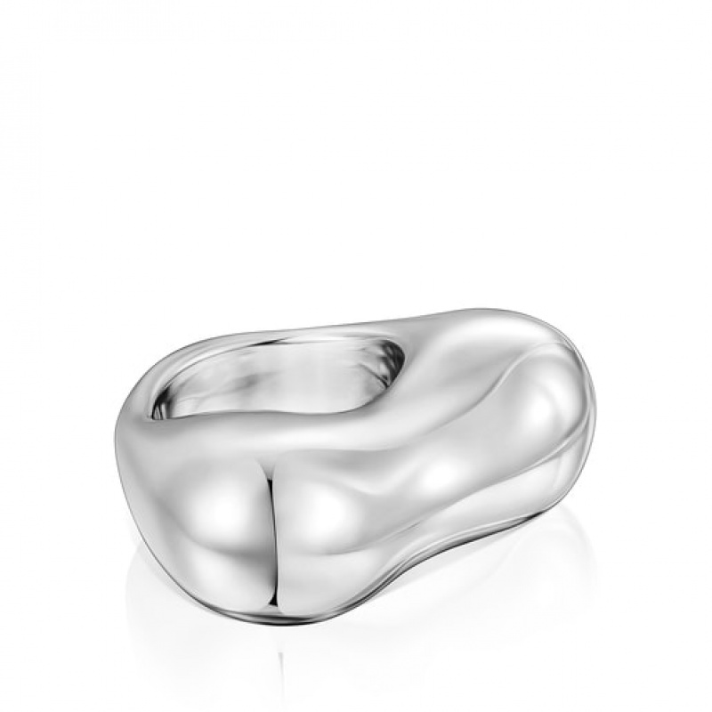 Tous Tabit Large Women's Rings Silver | CXR714596 | Usa