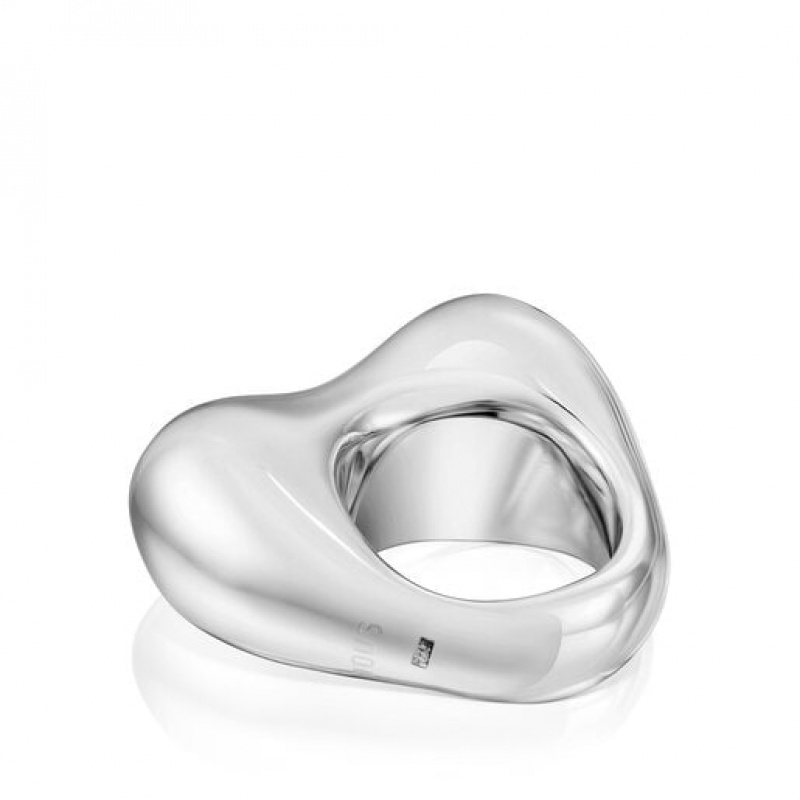 Tous Tabit Large Women's Rings Silver | CXR714596 | Usa