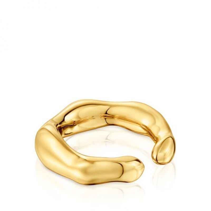 Tous Tabit Medium Women's Rings 18k Gold | GLT316049 | Usa