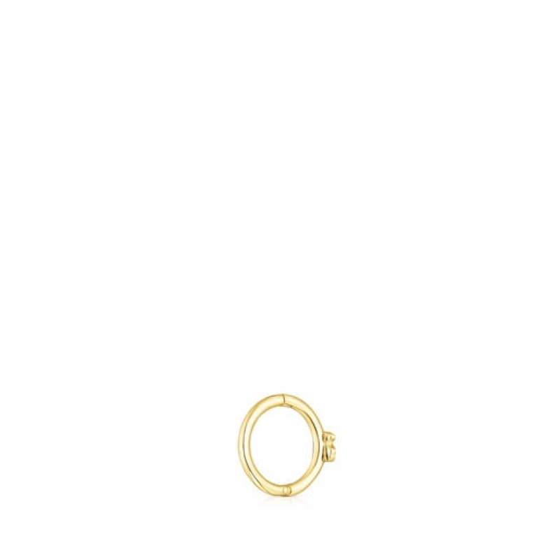 Tous Tous Basics Hoop Women's Earrings 18k Gold | TVM614092 | Usa