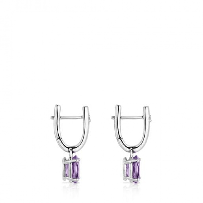 Tous Tous Basics Hoop Women's Earrings Silver | HGX183529 | Usa