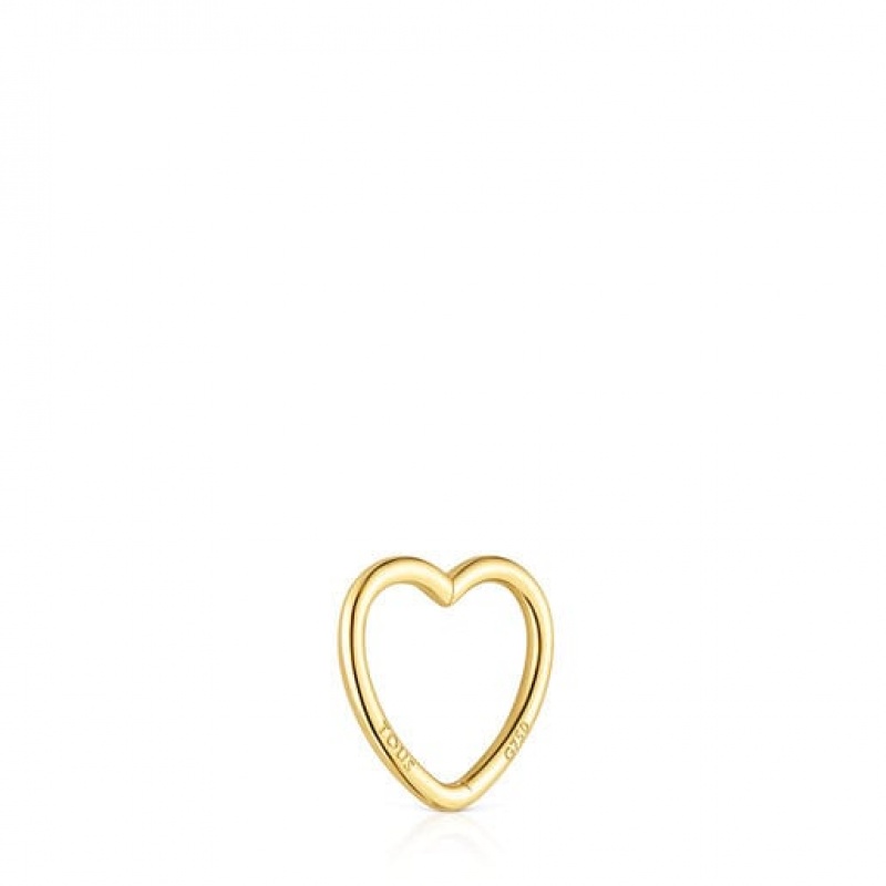 Tous Tous Basics Individual Women's Earrings 18k Gold | HOL192457 | Usa