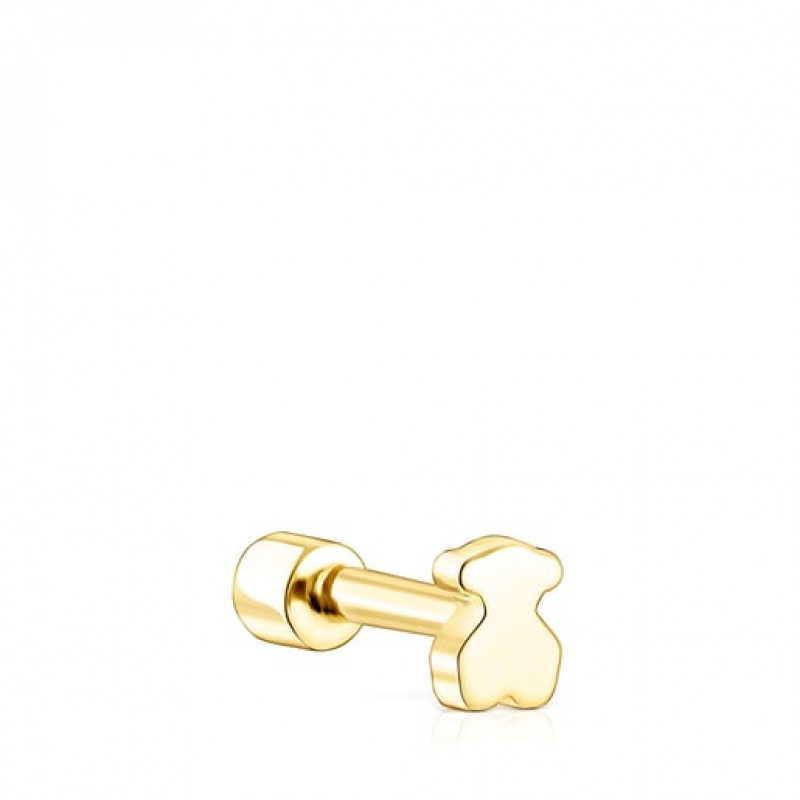 Tous Tous Basics Individual Women's Earrings 18k Gold | GWB169527 | Usa