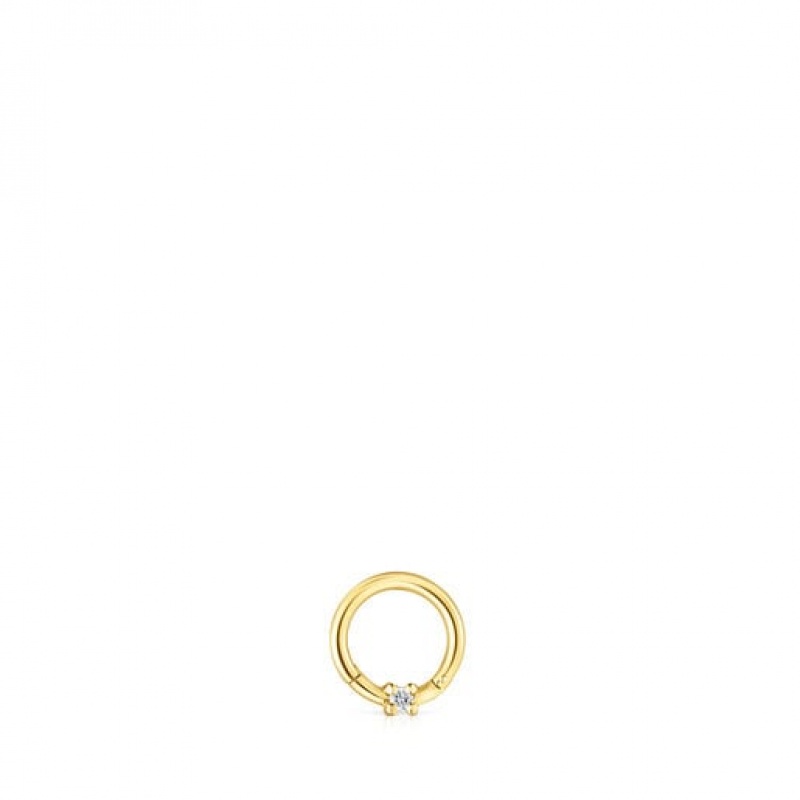 Tous Tous Basics Individual Women\'s Earrings 18k Gold | OBC275140 | Usa