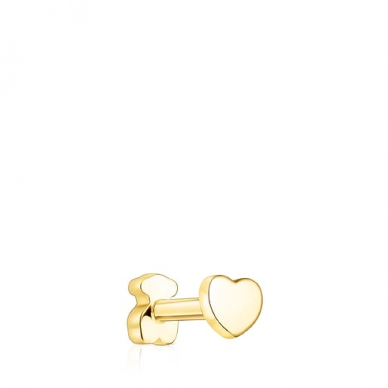 Tous Tous Basics Individual Women's Earrings 18k Gold | QSZ849261 | Usa