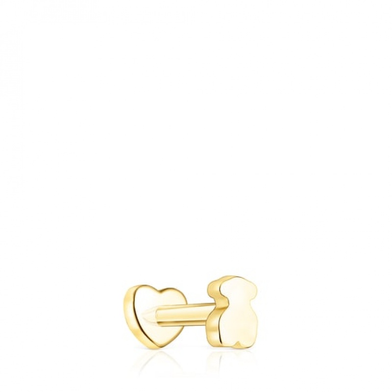 Tous Tous Basics Individual Women's Earrings 18k Gold | QSZ849261 | Usa